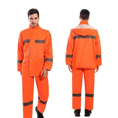 Sab nraum zoov Reflective Raincoat