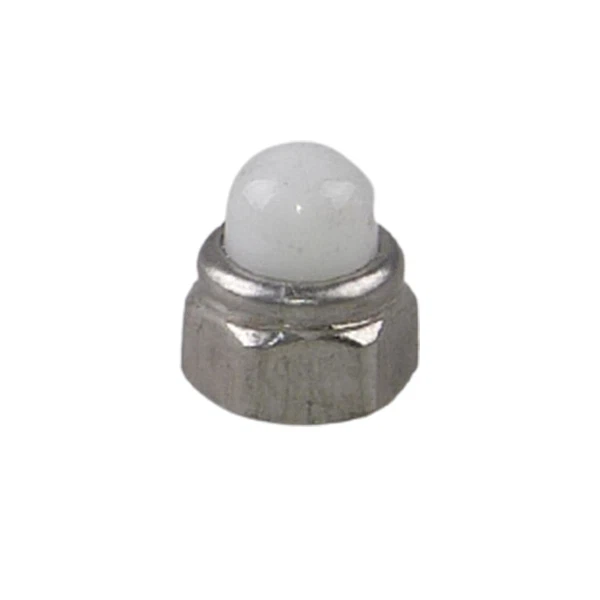 Hexagon Domed Cap Ceev Nrog Nylon Insert